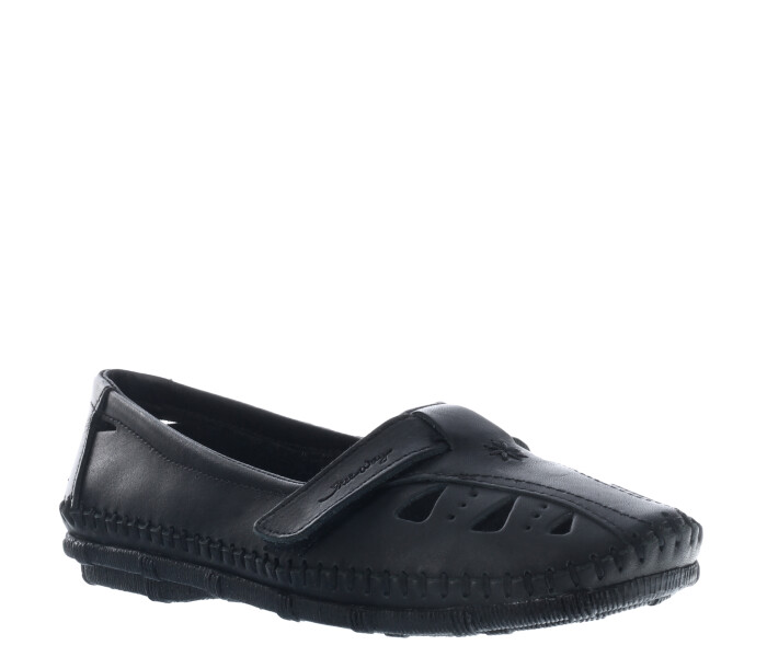 Zapato Casual c/Velcro Turim/Preto