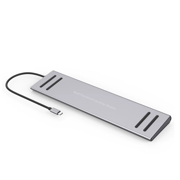 Estación Dock Hub 9199a De Acoplamiento Tipo C 14 En 1 ESTSACION DOCK HUB 9199A USB C 14 EN 1