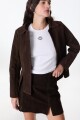 Chaqueta Leather Country Chocolate