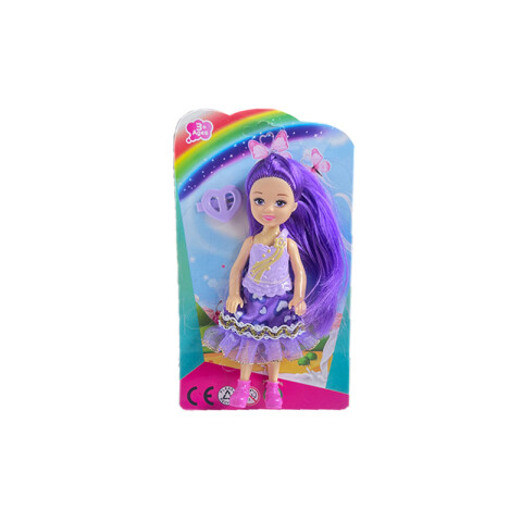 OUTLET Muñeca pelo largo diferentes colores en blíster Outlet Muñeca Pelo Largo Diferentes Colores En Blíster