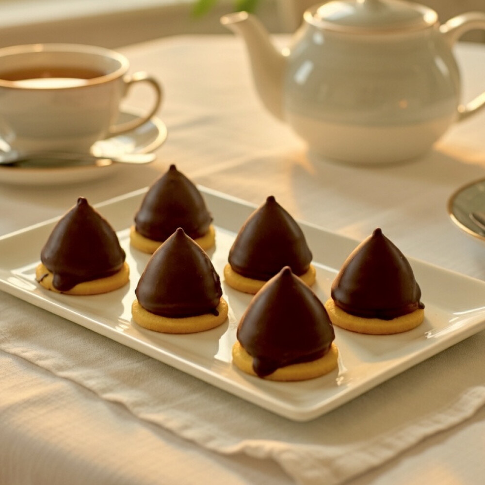 Pinitos de Chocolate con Dulce de Leche Pinitos de Chocolate con Dulce de Leche