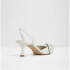 LEILANIA WHITE/BONE LEATHER WHITE/BONE