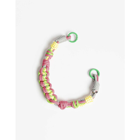 Bag Charm De Sogas. Combinacion Multicolor