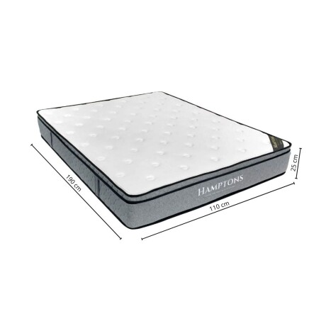 Colchon plaza y media Hamptons Hybrid Ruthenium Colchon plaza y media Hamptons Hybrid Ruthenium