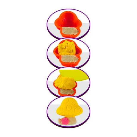 Set X10 Arena Kinética Mágica 750g Base y Moldes Jug026006