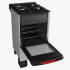 Cocina Multigas Enxuta Cenxv27542t COCINA ENXUTA GAS VIDRIO CENXV27542T