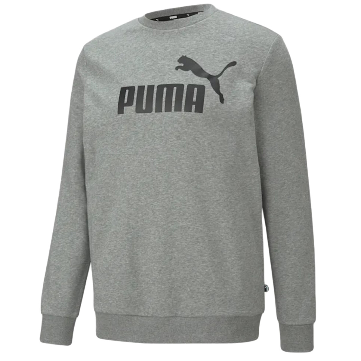 Buzo Big Logo Puma - Gris/Negro 