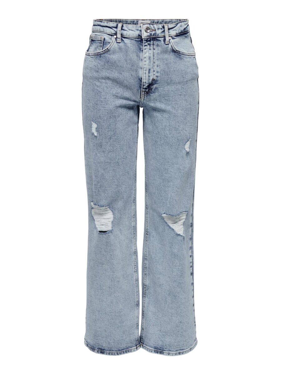 Jeans Juicy Wide Leg - Light Blue Denim 