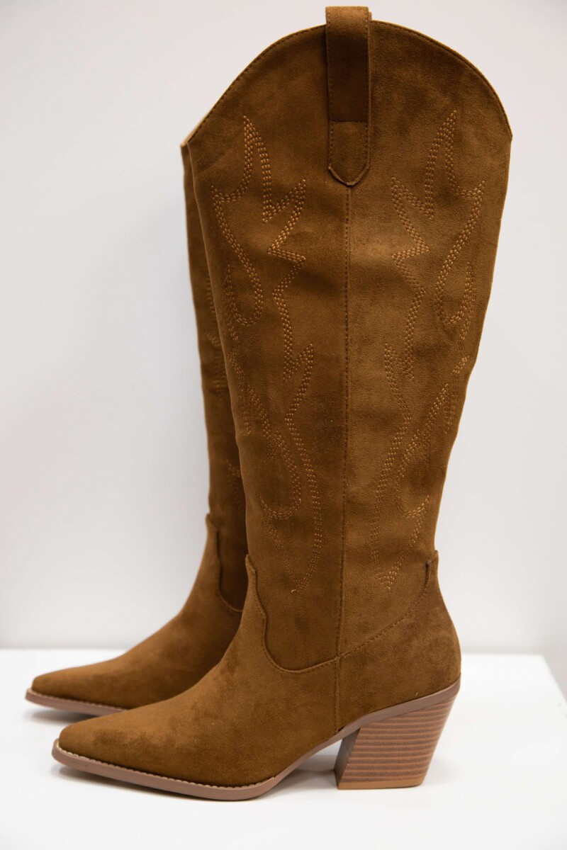 Botas Velvet - Camel 
