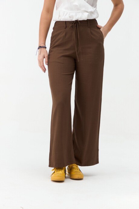 PANTALÓN GARDENIA Marrón