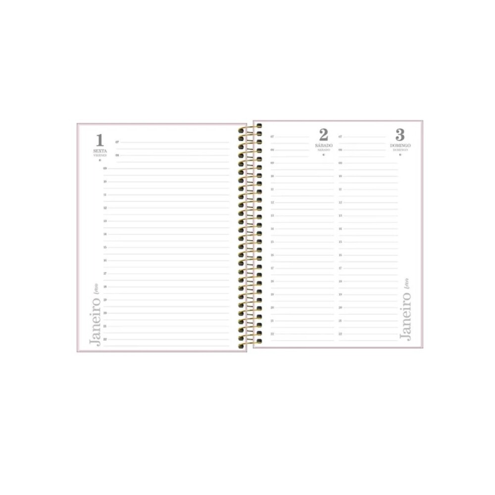 Agenda 2027 Tilibra Vainilla Diaria 17,7 x 24 cm AGENDA TILIBRA LE VANILLE 2027 DIARIA CON ESPIRAL
