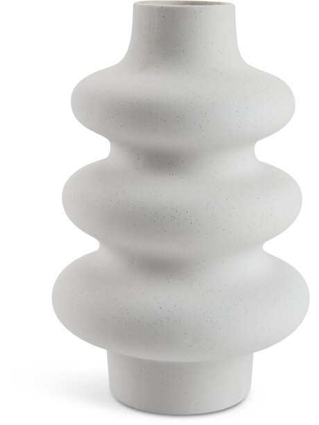 Jarrón ALVIS Ø20xA30cm blanco Jarrón ALVIS Ø20xA30cm blanco