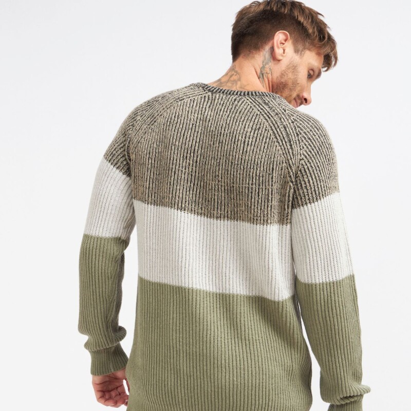 Buzo Hombre Tejido N+ Negro/beige