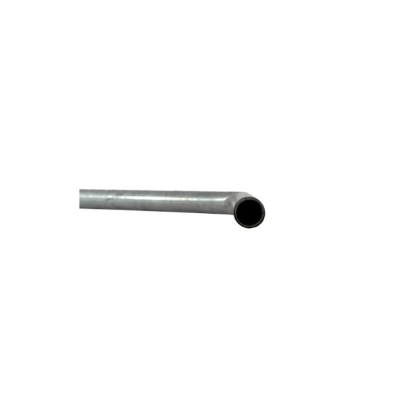 Brazo galvanizado curvo ¾" de 1 metro B40506