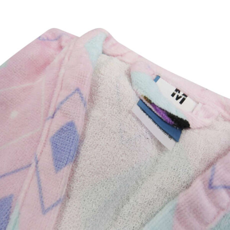 Bata de Baño Infantil Velour Frozen Talle P al G Rosa