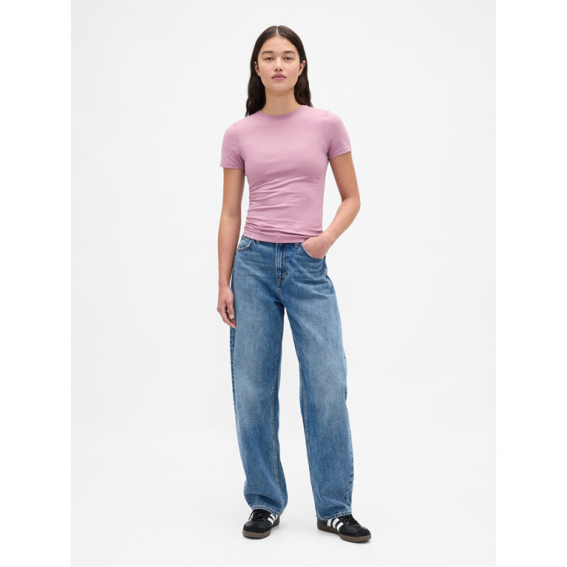 SS CLOSEKNIT CREW - 23 1/2 WISPY MAUVE 902