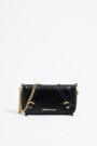 BOLSO BANDOLERA MINI PIEL Negro