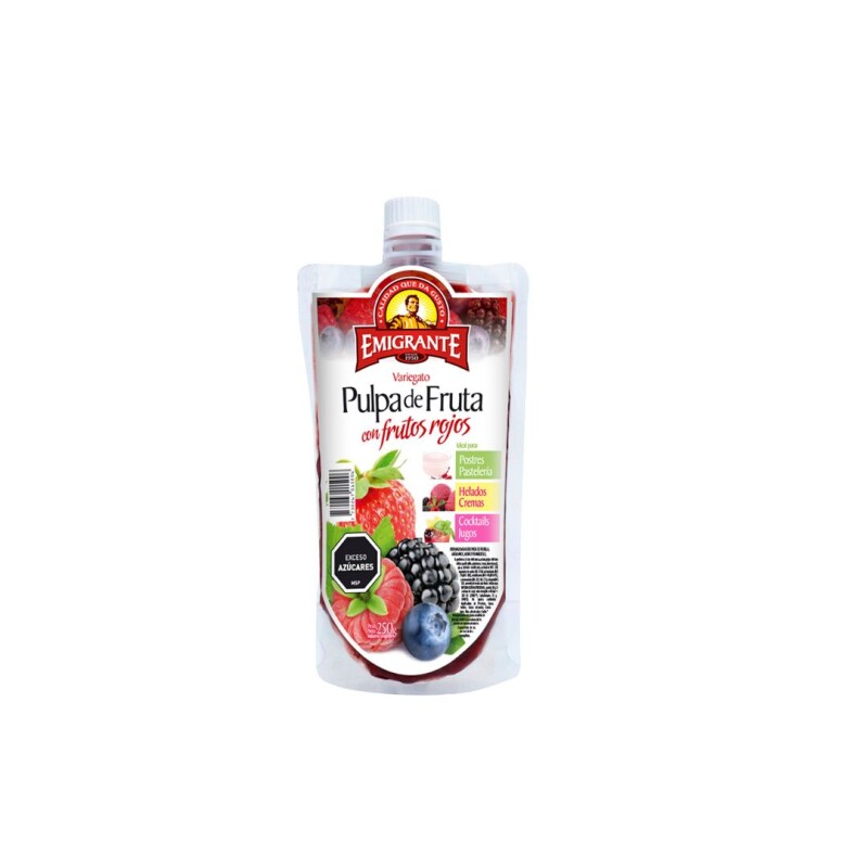 PULPA DE FRUTOS ROJOS 250G PULPA DE FRUTOS ROJOS 250G