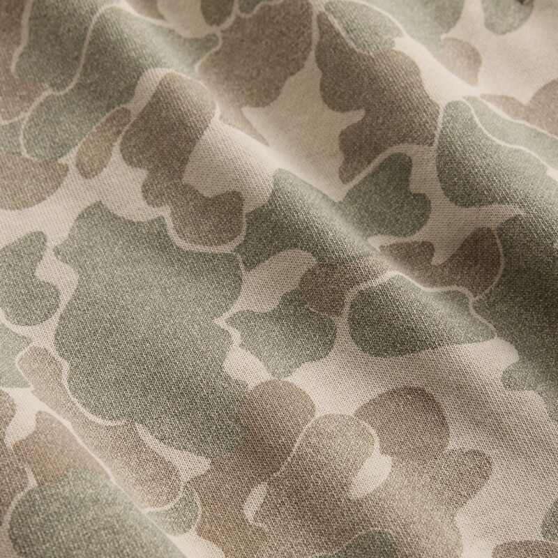 BAGGY FLEECE SHORT NEUTRAL CAMO