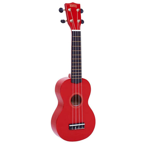 Ukelele Soprano Mahalo Mr1 Con Funda Rainbow Rojo