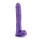 Dildo Realístico Doble Densidad Au Naturel Daddy Violeta