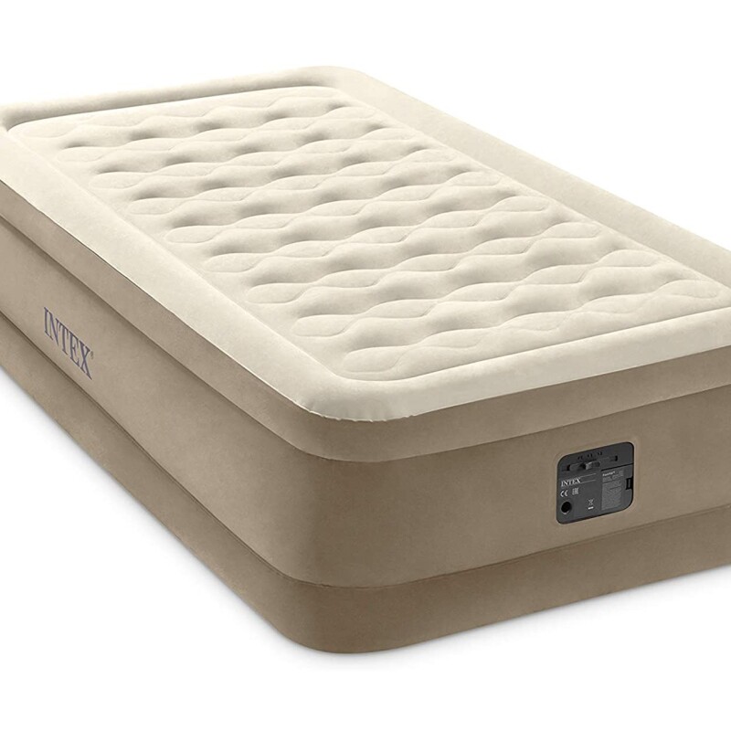 INTEX COLCHON DURA-BEAM DELUXE ULTRA PLUSH FIBER-TECH CON BOMBA 1 PLAZA TWIN Intex Colchon Dura-beam Deluxe Ultra Plush Fiber-tech Con Bomba 1 Plaza Twin