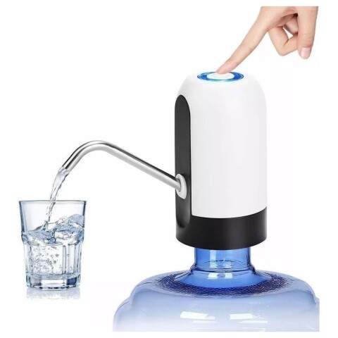 Dispensador De Agua Bidon Bomba De Agua Eléctrica Automatico Color Variante Blanco