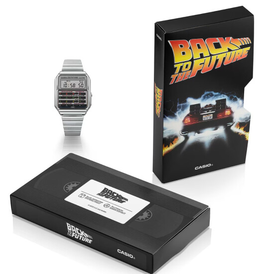 Reloj CASIO RETRO CA500WEBF-1ADR Acero Plateado Esfera 36mm 0