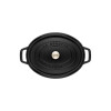 STAUB COCOTTE OVAL NEGRA 15 cm STAUB COCOTTE OVAL NEGRA 15 cm
