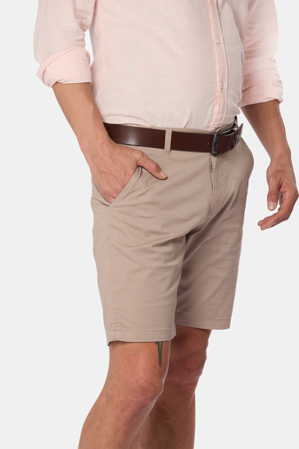 BERMUDA CLASICA Beige