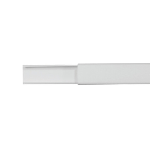 Ducto plástico blanco 16x7mm, 2 mt. - Molveno M29208