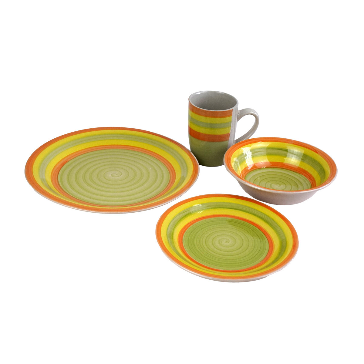 JUEGO VAJILLA 16PCS CERAMICA 