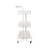 Carrito Organizador Cocina 3 Estantes Carro Con Ruedas Almacenamiento Imback Color Blanco Carrito Organizador Cocina 3 Estantes Carro Con Ruedas Almacenamiento Imback Color Blanco