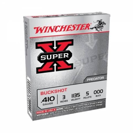 CARTUCHO WINCHESTER CAL 410 3" C/POSTA WIN/XB413 CARTUCHO WINCHESTER CAL 410 3" C/POSTA WIN/XB413