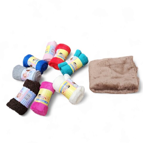Manta microfibra 100 x 90 cm BABY y PET Manta Microfibra 100 X 90 Cm Baby Y Pet