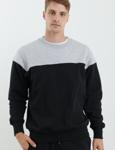 470916 SWEATER HARRY Gris/negro