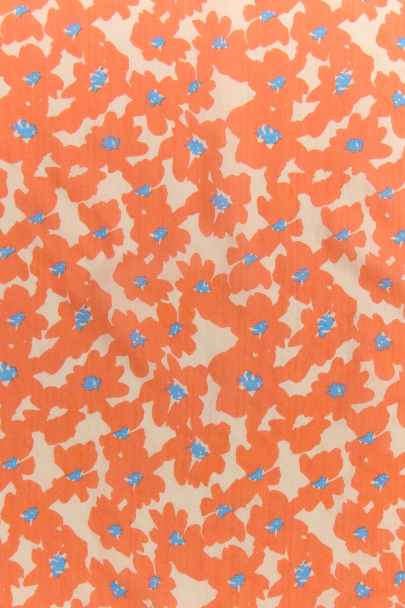 PAÑUELO MINI FLOR CORAL