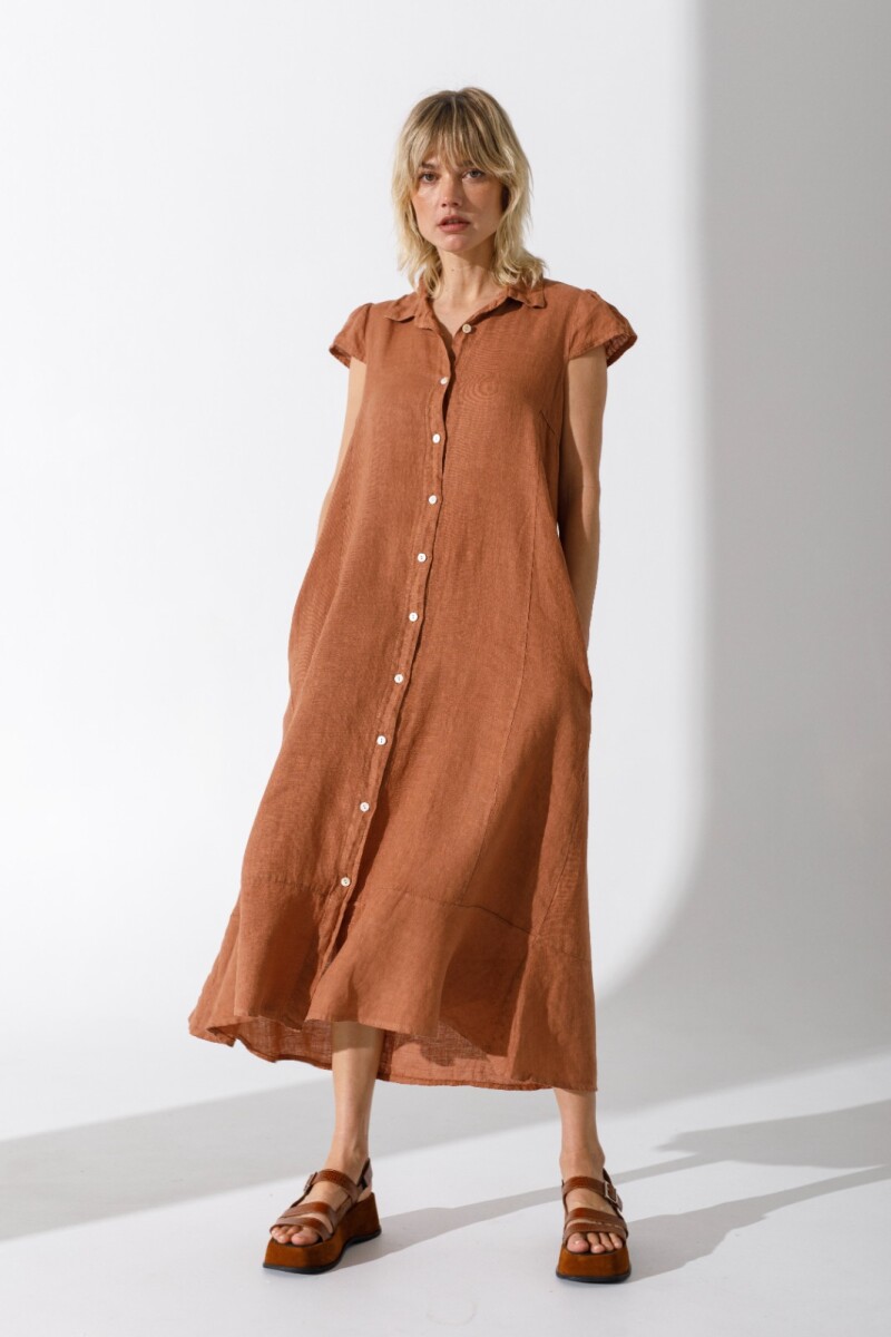 Vestido New Budha Camel