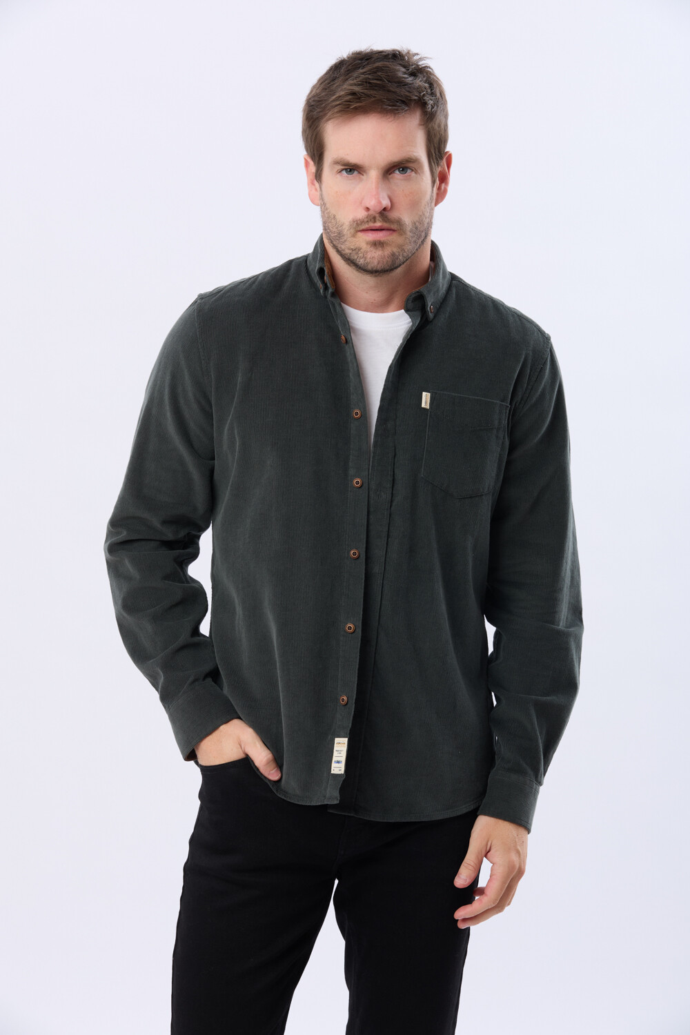 CAMISA DE PANA Verde