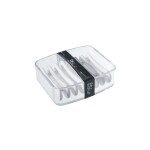 JABONERA PLASTICO SPLASH 9x8x3CM CRISTAL COZA JABONERA PLASTICO SPLASH 9x8x3CM CRISTAL COZA