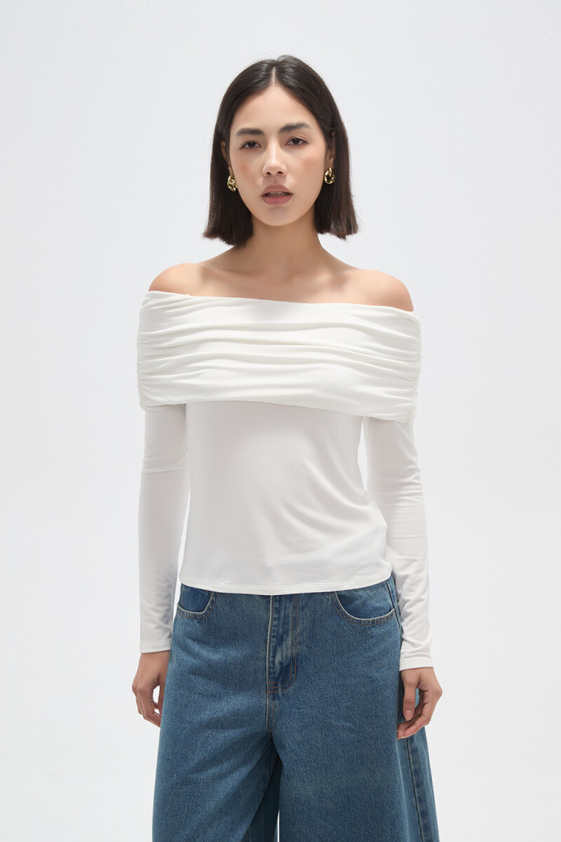 Tops Vorea - Marfil / Off White 