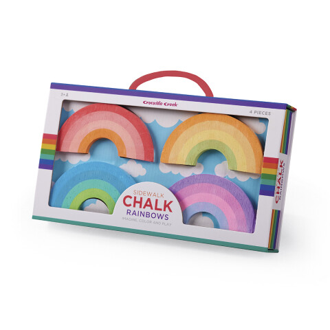 Set de Tiza de Piso para Jugar con Forma Crocodile Creek ARCOIRIS 1