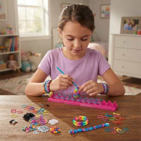 Kit de Pulseras Elásticas para Tejer My Look U