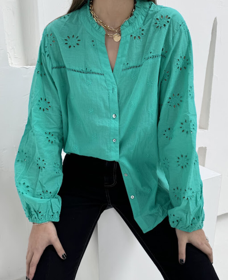 Camisa Luciana verde