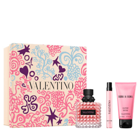 Perfume Valentino Born in Roma Donna 100ml + Body Lotion 50ml + Travel Size 10ml Perfume Valentino Born in Roma Donna 100ml + Body Lotion 50ml + Travel Size 10ml