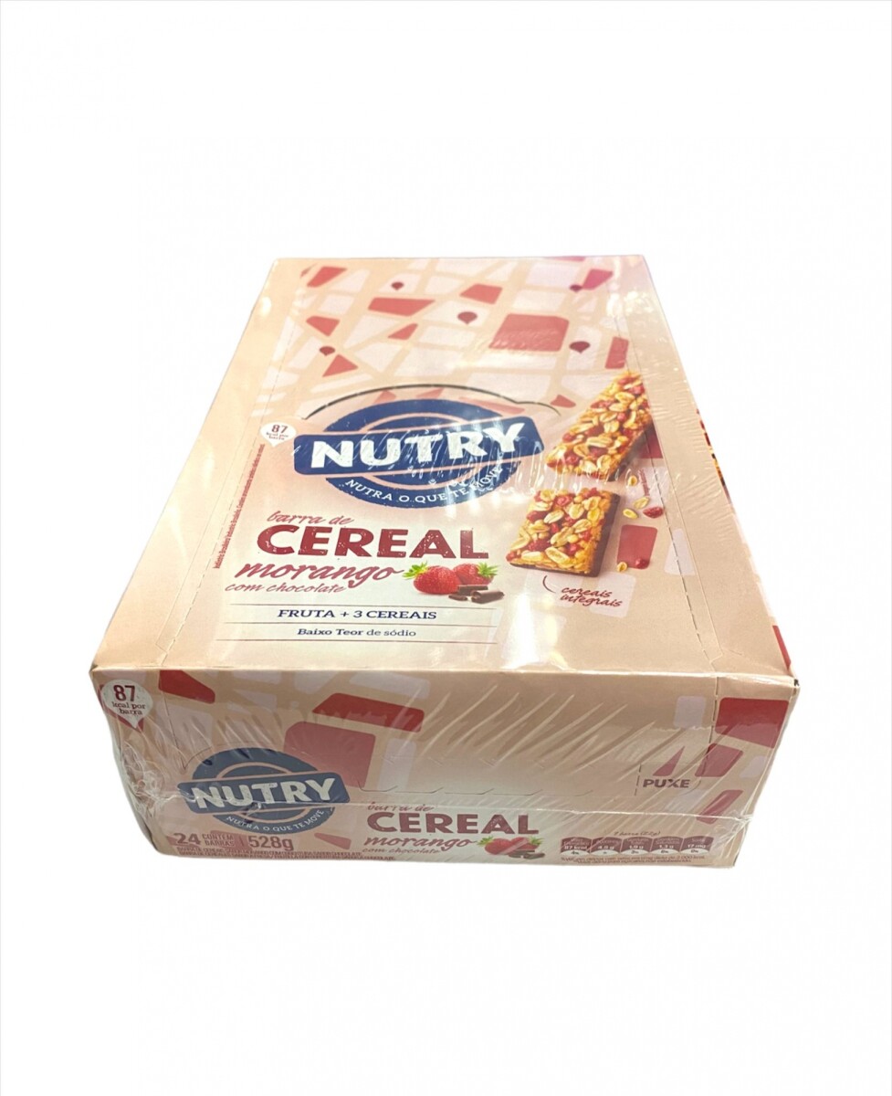 Barrita de Cereal Nutry x 24 - Frutilla y Chocolate 