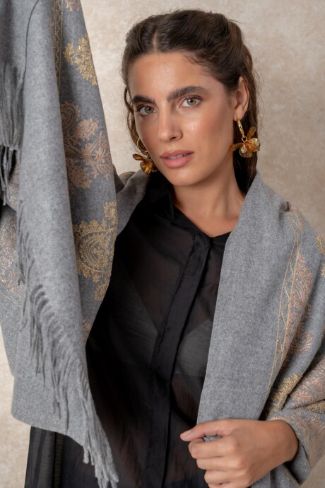 PASHMINA SIBILA Gris