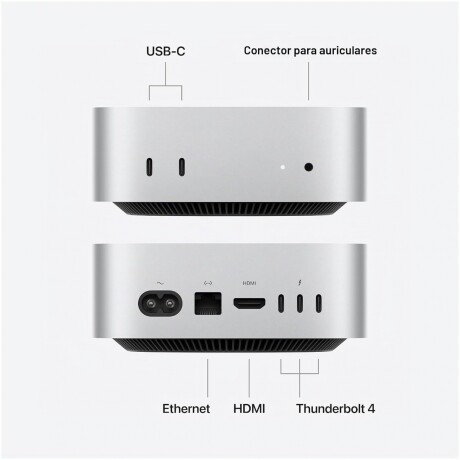 APPLE MAC Mini Desktop MHQK4LL/A 24' 256GB / 16GB RAM Chip M6 - Silver APPLE MAC Mini Desktop MHQK4LL/A 24' 256GB / 16GB RAM Chip M6 - Silver