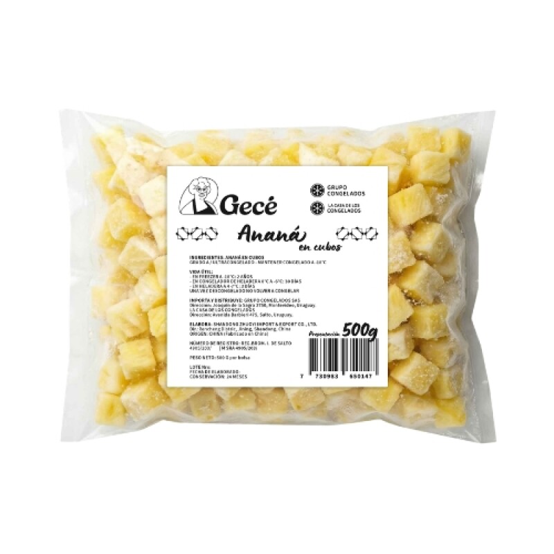 Ananá en cubos Gecé - 500 g