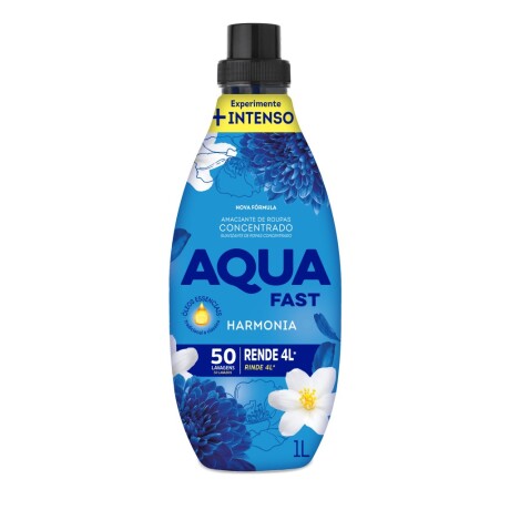 Suavizante Concentrado Aquafast 1L Azul Harmonia 001